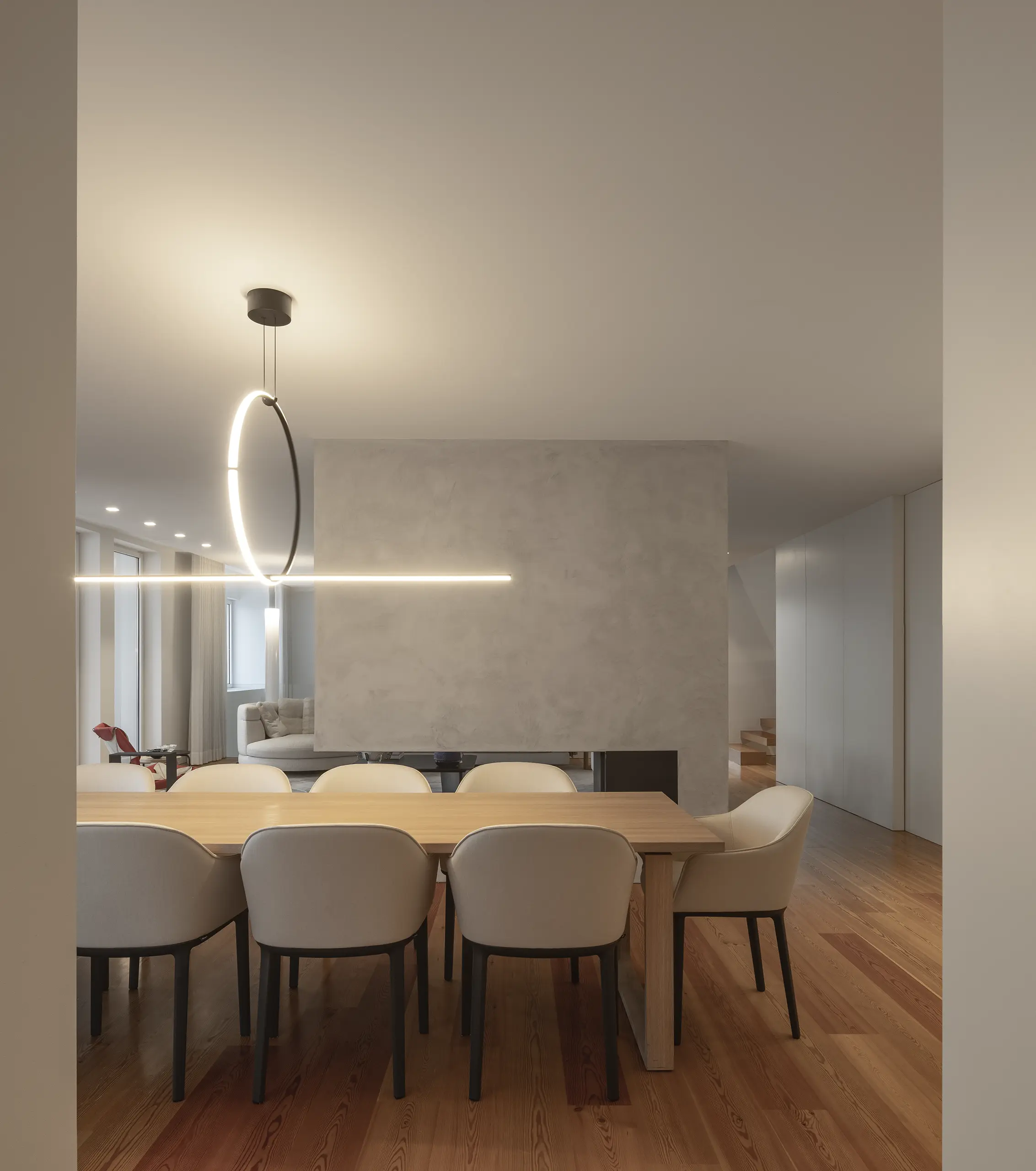 JAC House - Minimalist architectural design with refined material palette
