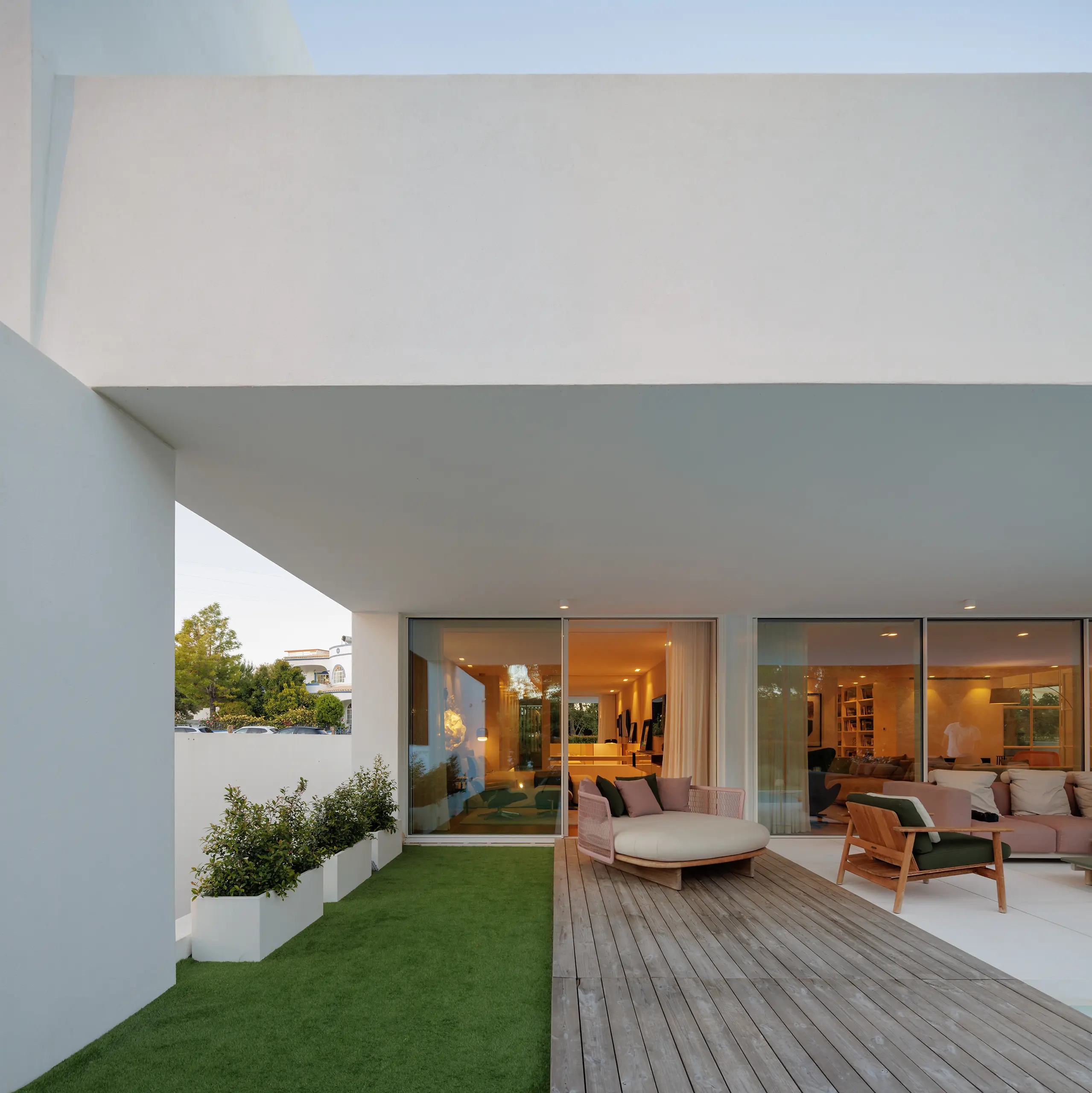 PCG House - Contemporary residential interior with refined spatial arrangement